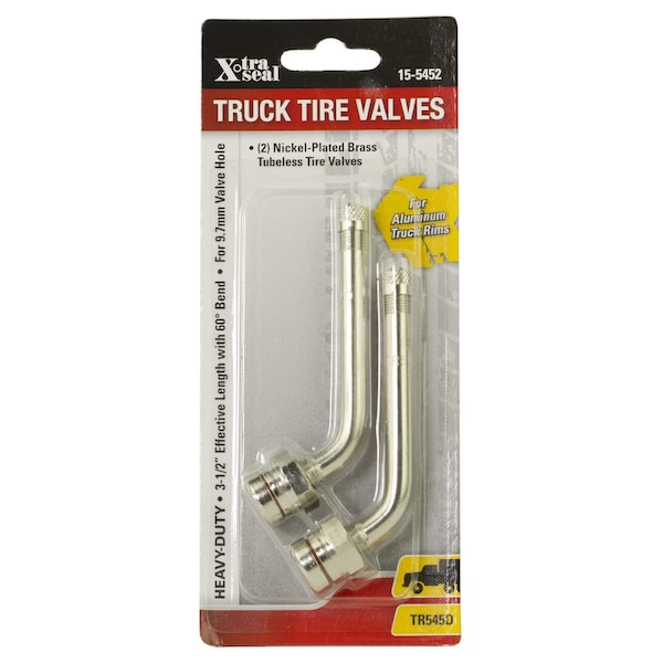 Group 31 Nickel-Plated Brass Truck Valves 15-5452 - main